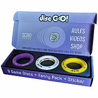 DISC GO! YELLOW WHITE PURPLE