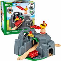 BRIO Crane & Mountain Tunnel