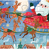 SANTA'S SLEIGH 36 PC PUZ