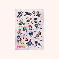 STICKERS PUFFIN PLAYOFFS