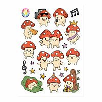 STICKERS MUSHROOM PARTY