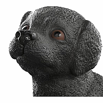 SCHLEICH BLACK LABRADOR PUPPY