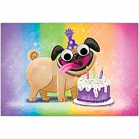 GOOGLY EYE DOG ENCLOSURE CARD