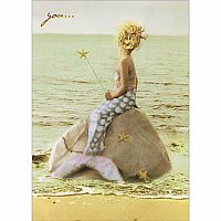 PRINCESS MERMAID BDAY CARD