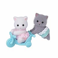 CC PERSIAN CAT TWINS--CALICO CRITTERS