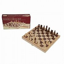 Wooden Chess Set 18" Board