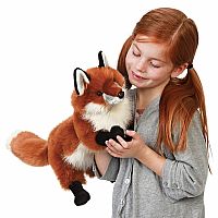 RED FOX HAND PUPPET