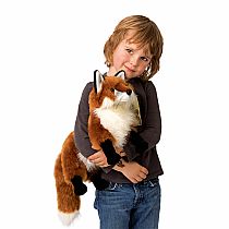 RED FOX HAND PUPPET