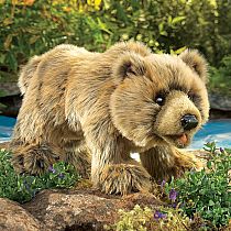 Grizzly Bear Hand Puppet