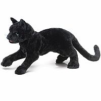 BLACK CAT HAND PUPPET