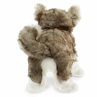WOLF PUP HAND PUPPET