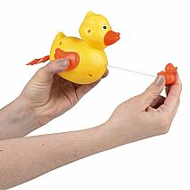 DUCK PULL STRING BATH TOY