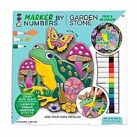 MARKER BY NUMBER GARDEN STONE