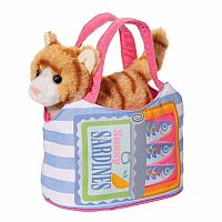 SARDINE SASSY SAK STRIPPED CAT