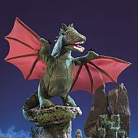 WINGED DRAGON HAND PUPPET