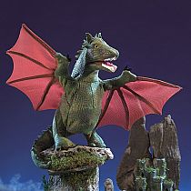 WINGED DRAGON HAND PUPPET