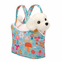 RETRO CHIC SASSY SAK W/BICHON