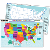 UNITED STATES MAP LEARNING MAP