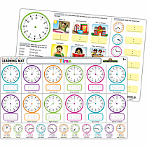 TIME LEARNING MAT