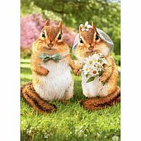 SQUIRREL WEDDING CARD