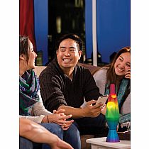 14.5" Rainbow Lava Lamp