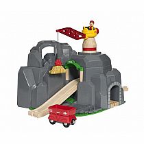 BRIO Crane & Mountain Tunnel