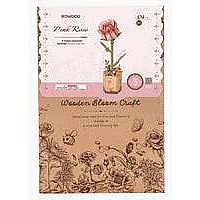 WOODEN PUZZLE PINK ROSE