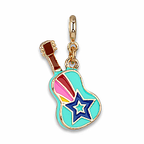CHARM IT GOLD REBEL GIRLS GUITAR