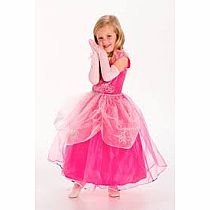 PRINCESS GLOVES PINK SM