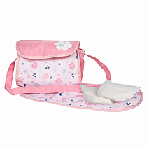 PINK BLOOMS DIAPER BAG