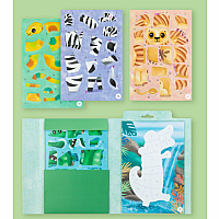 STICKER BY NUMBER ANIMALS