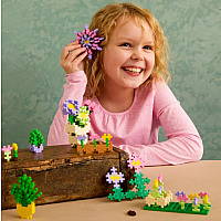 PLUS PLUS LEARN BUILD FLOWER SHOP