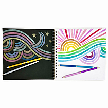 BLACK/WHITE PAPER SKETCHBOOK