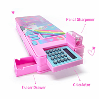 MULTI FUNCT PENCIL CASE UNICORN