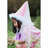GLITTER PRINCESS HAT PINK