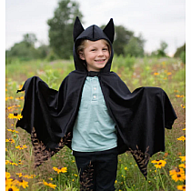BAT CAPE W HOOD