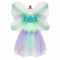 Buttterfly Dress, Wings Wand (green, MD)