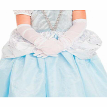 PRINCESS GLOVES WHITE LG