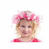 Hot Pink / Light Pink Fairy Halo & Wand