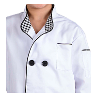 Jr. Chef Jacket w/ Hat, size Large