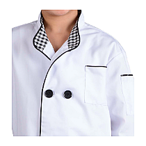 Jr. Chef Jacket w/ Hat, size Large