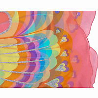 Pink Rainbow Butterfly Wings