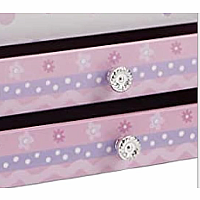 Ballerina Jewelry Box - 2 Drawers
