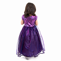 PURPLE ICE PRINCESS DRESS LG