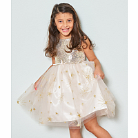 GOLDEN GLAM PARTY DRESS 5/6