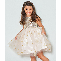 GOLDEN GLAM PARTY DRESS 5/6