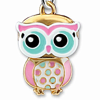 Swivel Owl Charm