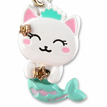 CHARM IT GOLD PURRMAID CHARM