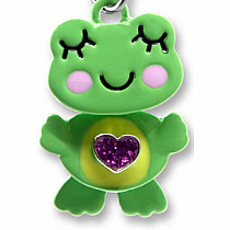 CHARM IT SWIVEL FROG CHARM