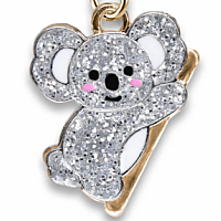 CHARM IT! Gold Glitter Koala Charm